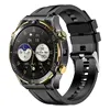 Bracelet de montre en silicone doré