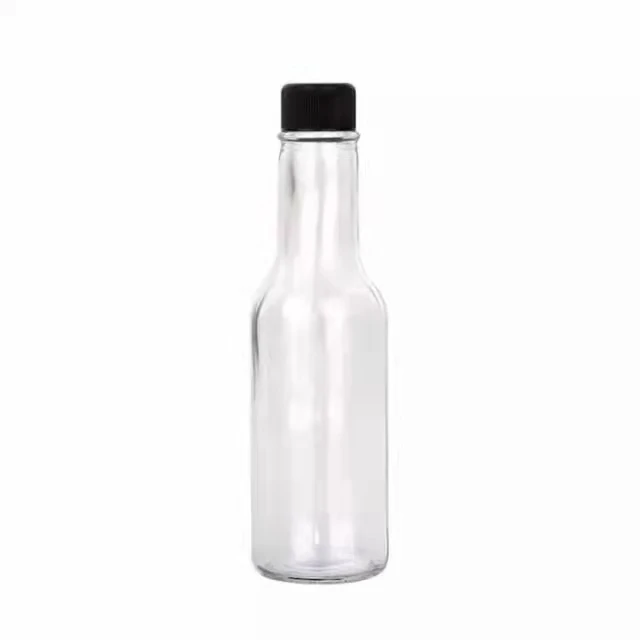 New Design 150ml 250ml Empty Sauces Bottle 5oz Glass Bottle For Hot