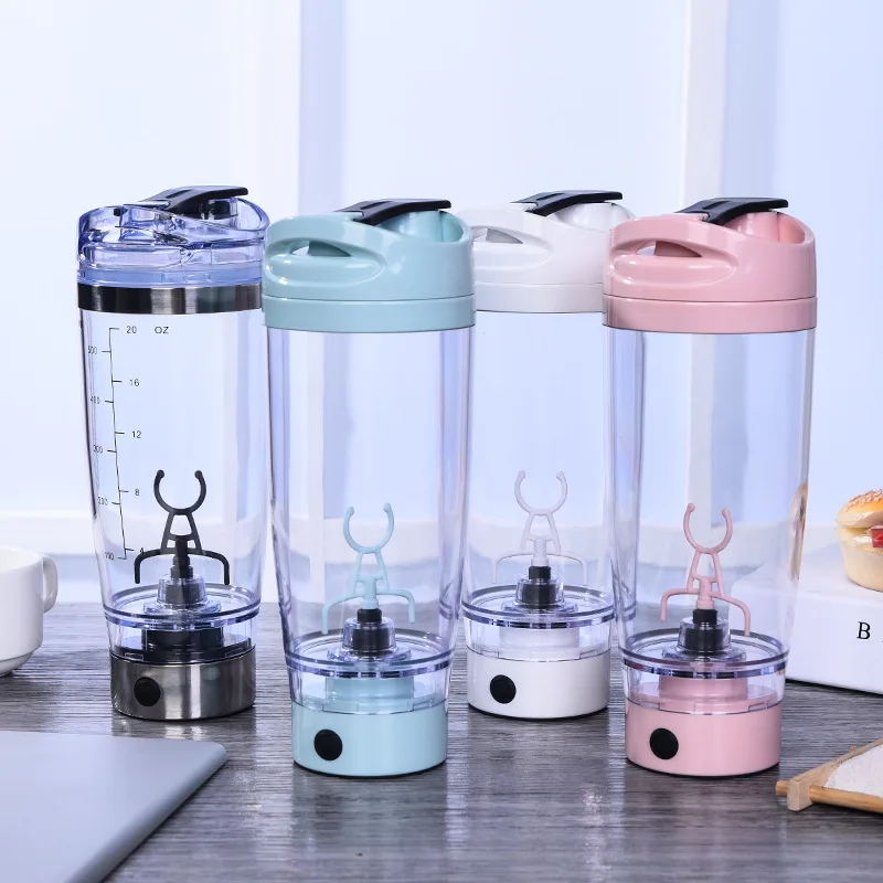 600ml Electric Water Bottle Mixer Automation Protein Shaker Portable Blender