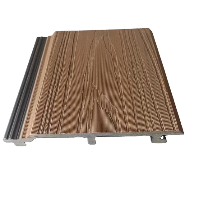 China Top Quality 3D WPC Waterproof Wood Plastic Composite Covering Decoration Garden Wall Panel