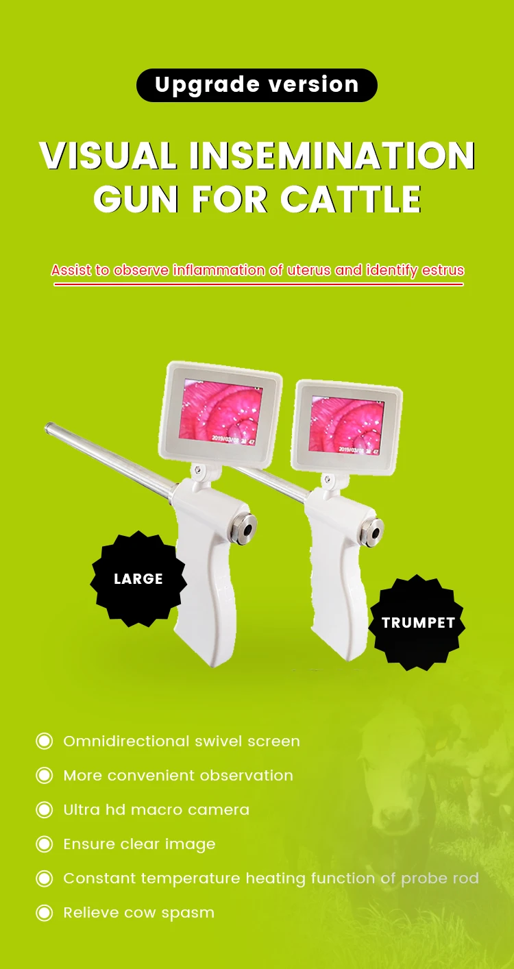 Animal Equipment Cattle Visual Insemination Gun Cow Visual Insemination ...