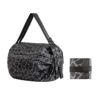 Estampado de leopardo negro