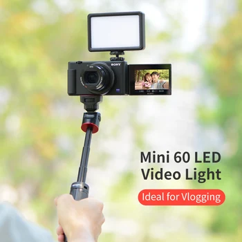 KingMa Mini Bi-color Camera Led Light for Makeup Shooting Vlog Led Panel Light for Sony Camera detail image
