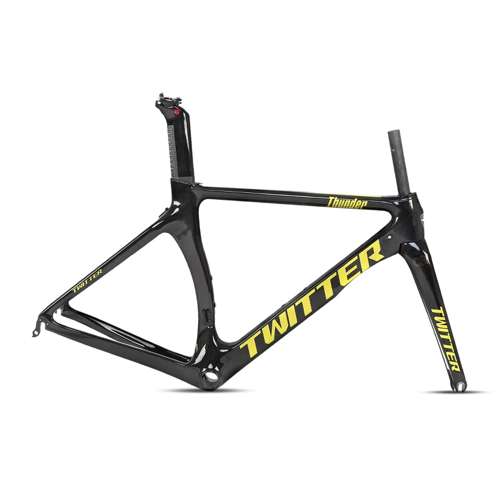 Twitter Thunder T800 Carbon Fiber Aero Frame for Road Bicycles