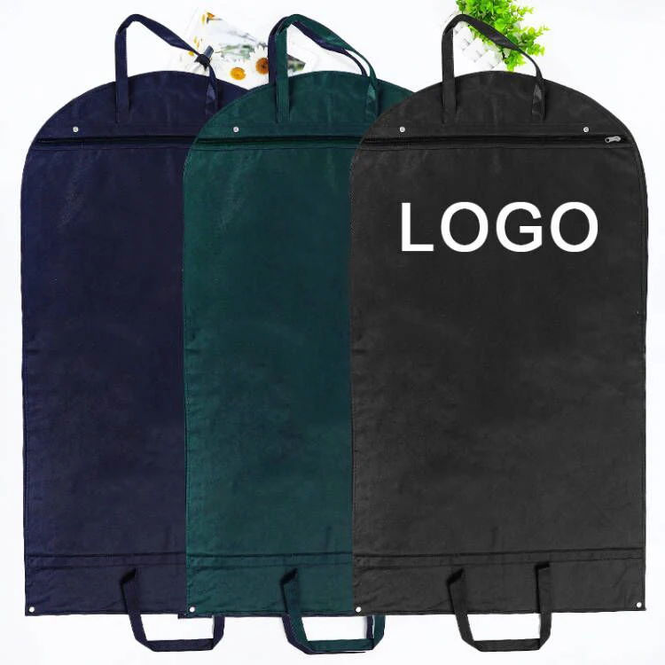 Custom Logo Oxford Cloth Garment Bag With Zipper Wholesale