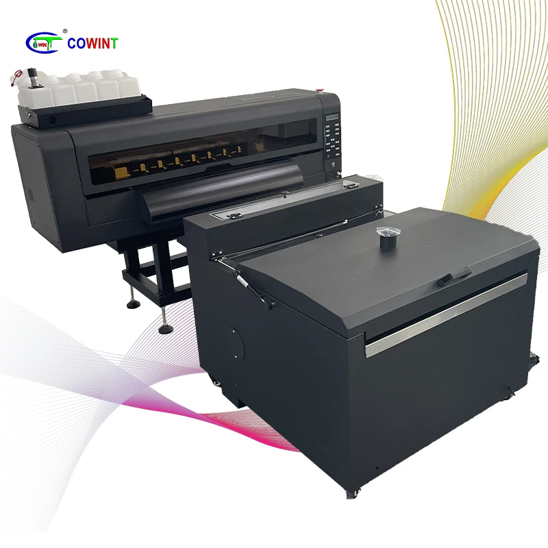 Cowint 2023 Новый Стиль a1 60 см все в одном xp600 струйный принтер для переноса дтф с порошковой встряхиванием и