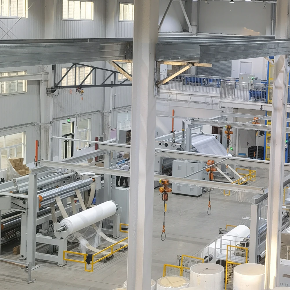 SS Гибкая Нетканая ткань спанбонд для домашнего текстиля производственная