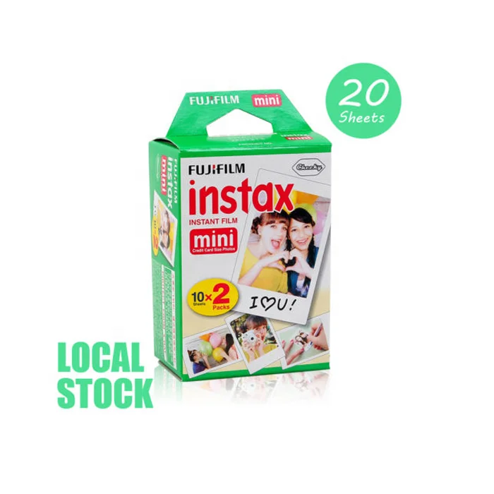 Lerp & белая пленка для Fuji instax Мини глянцевая фотобумага 20 листов/уп двойная упаковка