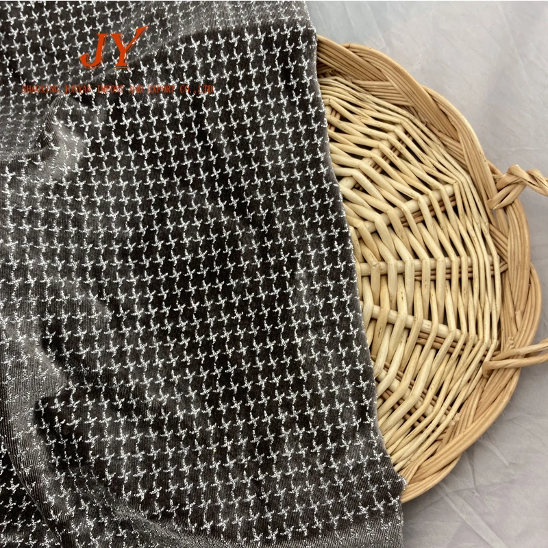 A0556 Low Price Soft Gold Velvet Foil Printed Velvet For Toy Sparkle Shaggy Fabric And Garment