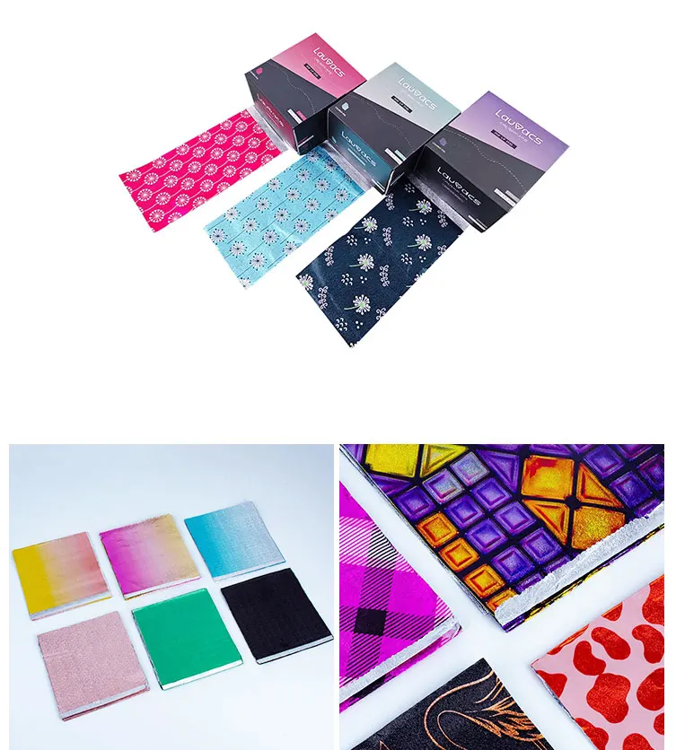 Gdmei High Quality Hairdressing Print Pre Cut 500 Hair Foil Sheets