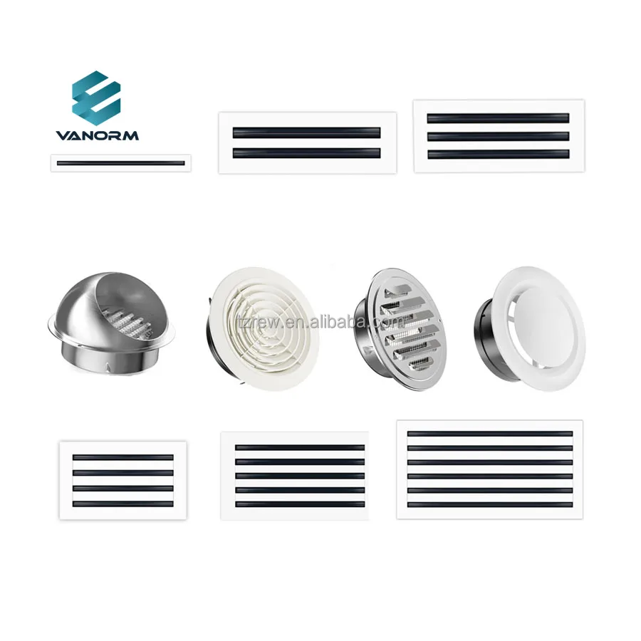 Stainless Steel Wall Exhaust Hole Cover