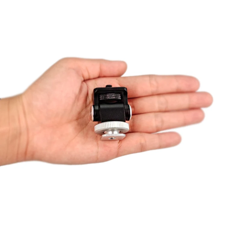 Регулируемый Карманный держатель для монитора видеокамеры с резьбой 1/4 дюйма и холодным