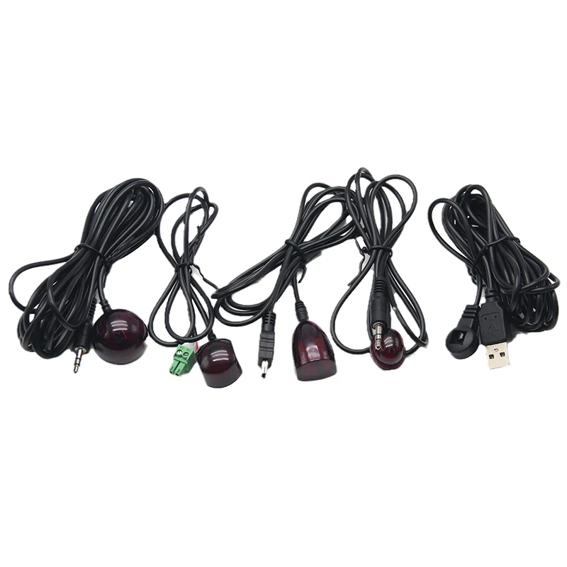 4 Head Ir Emitter Extender Extension Cable For Ir Repeaters And