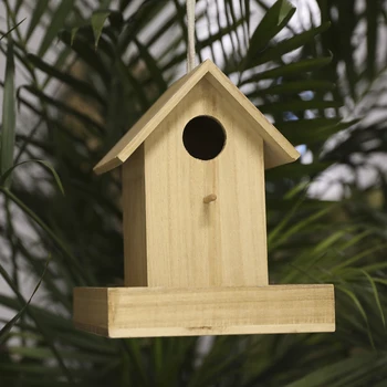 wooden birds house Creative Designs For feeding birds in the garden or indoors Creative Wooden Bird Nests