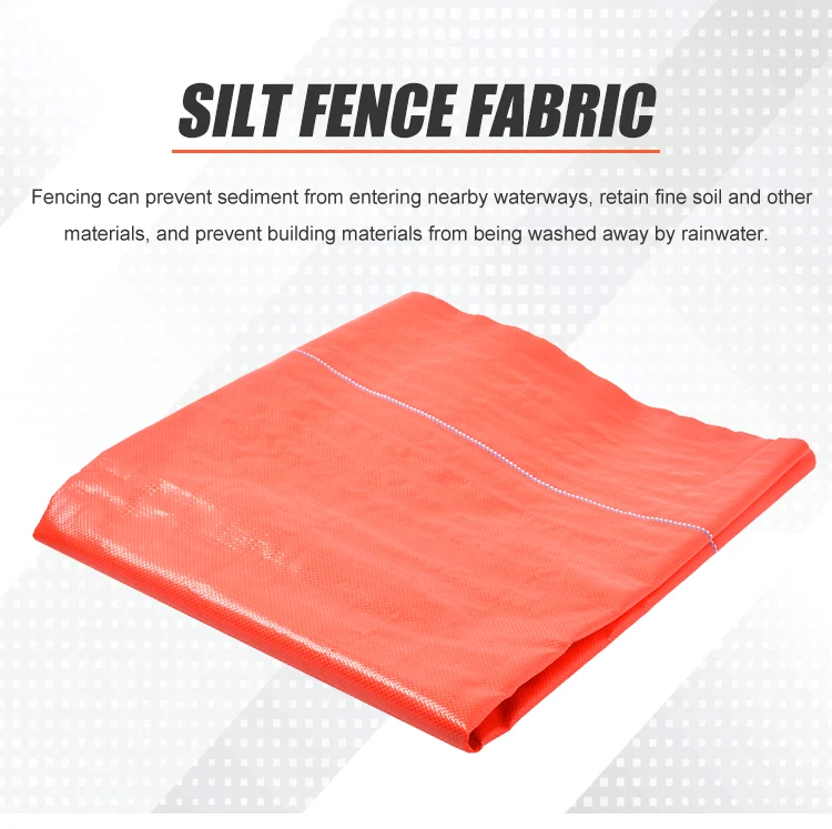 Wire Backed Silt Fence For Erosion Control - Buy Geotextile Against ...