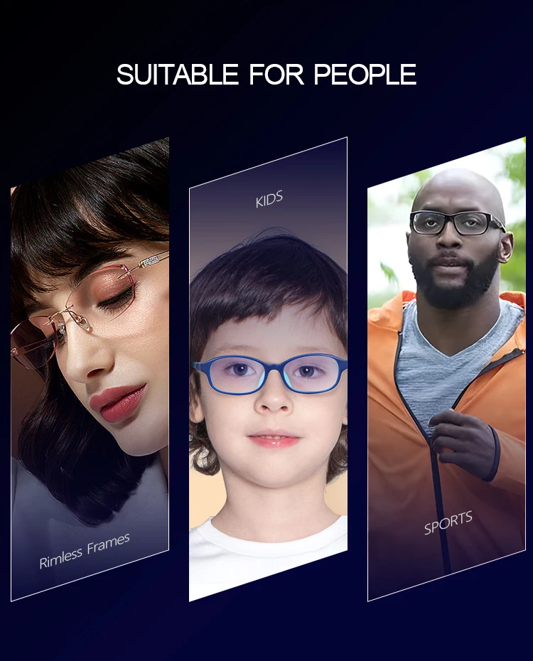 China Professional Factory Pc Eyeglasses Lenses Single Vision Hmc