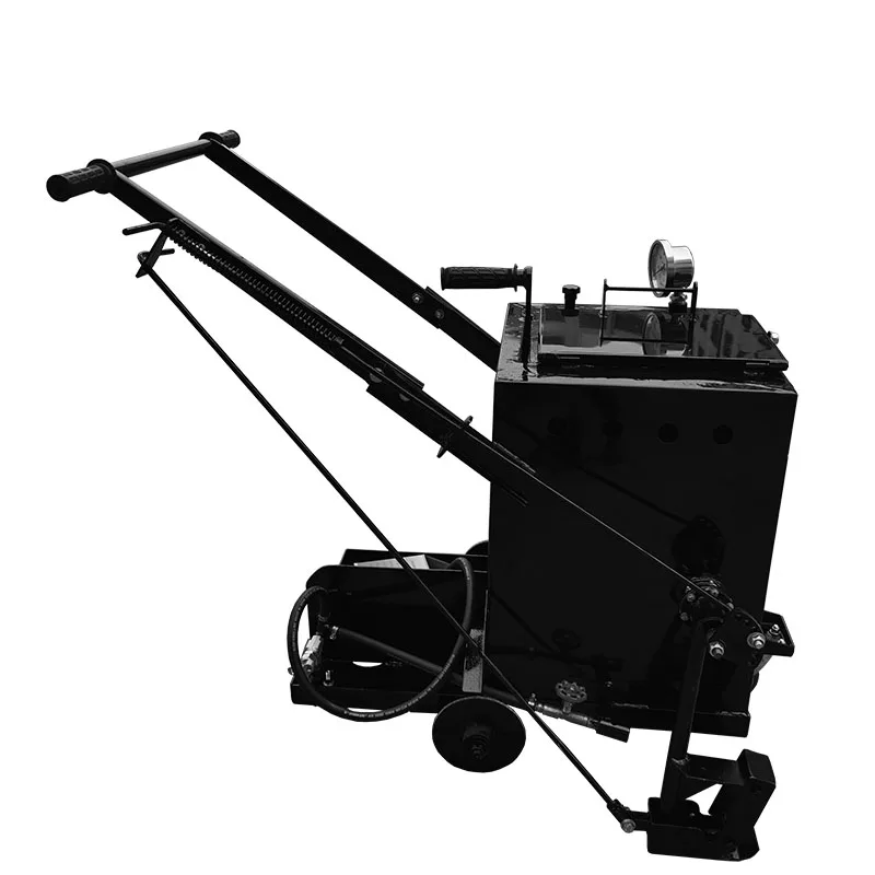 Hand push Asphalt crack Sealant heating cart for road pavement repair process