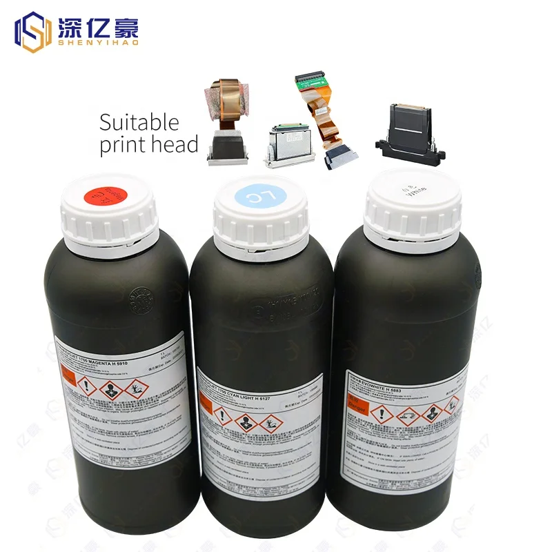 1000ml Original France Imported UV Ink for Epson Ricoh Eco Solvent UV LED Printer UV Ink DUBUIT Inks