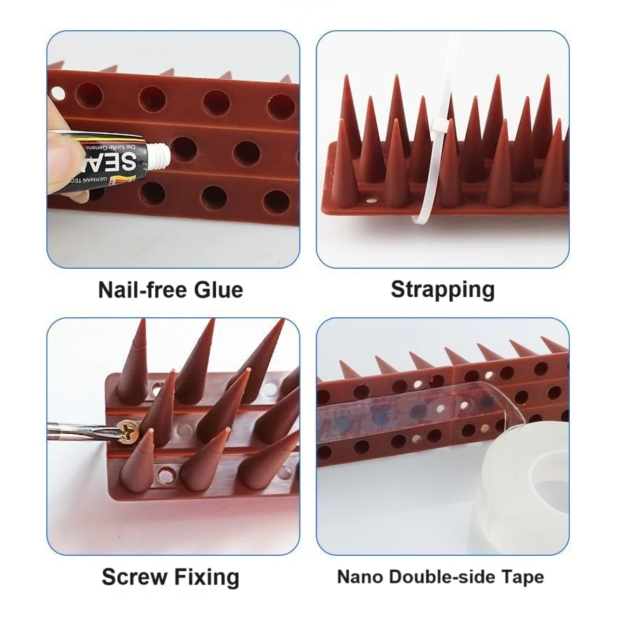 Window Spikes Wall Fence Window Roof Bird Spike Ssz Garden Security Anti Climbing ...