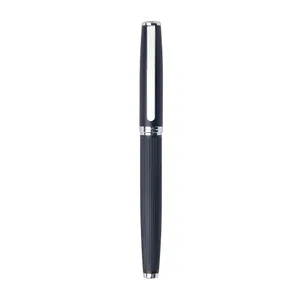 High Quality Executive Pen PremiumBusiness Gift Office Writing Promotional Metal Black Logo Customized Roller Ink Pen