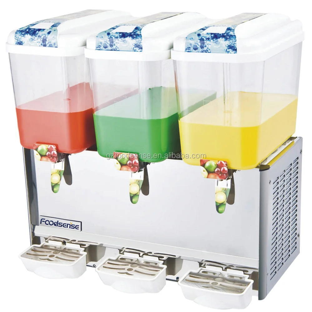 2022 Foodsense 100% High Quality Electric Used Fruit Juice Dispenser Machine
