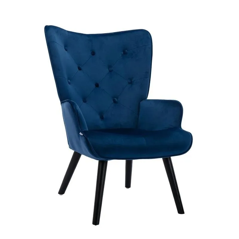 Vienos vietos sofa, švelnus prabangos stilius, šiaurės šalių šiuolaikiška paprasta namų kompiuterinė sofa-kėdė, nugaros atrama miegamajam ar studijos kambariui, tingi sofa