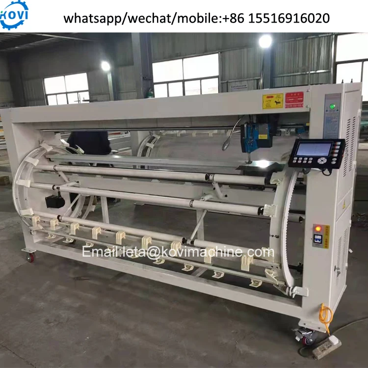 Customized Computerized Cylinder Single Needle Quilting Sewing Machine Blanket Mattress Quilt Making Machine