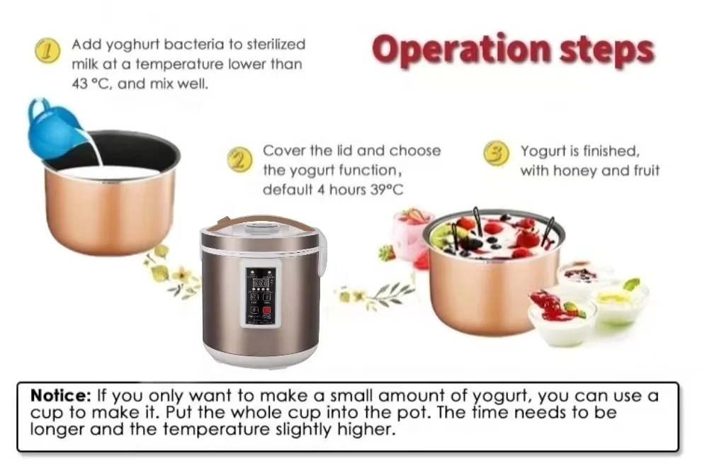 MLGB 6L Yoghurtmaker - Professionele Zwarte Knoflook Fermenter - Maak zelf Kimchi, Zoete