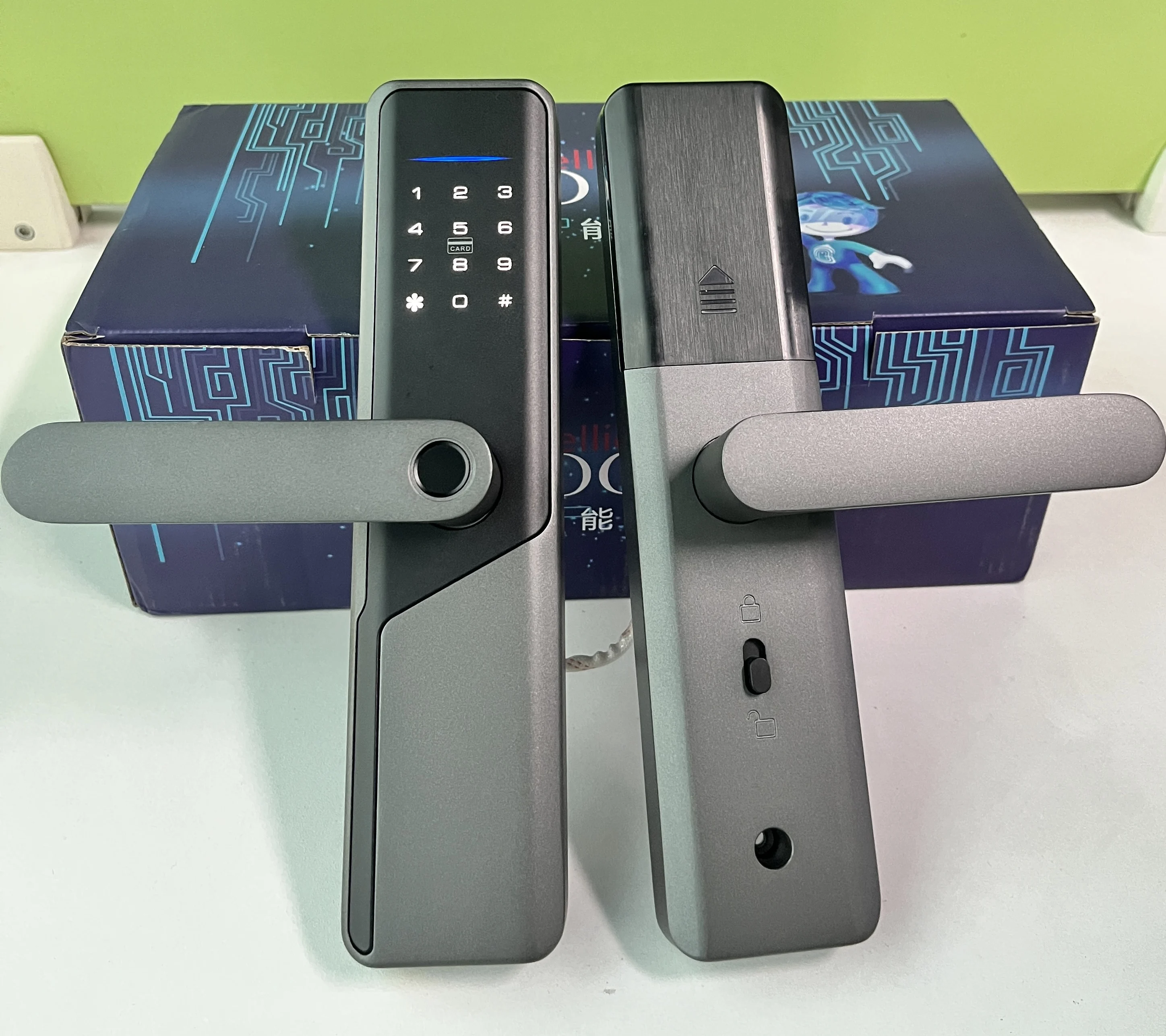 S814 Tuya Wifi Smart Door Lock| Alibaba.com