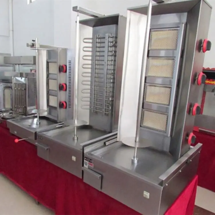 Cheap Factory Price Shawarma Machine for Sale	turkish Doner Kebab Gas Shawarma Automatic Grill Making Machine Made in China