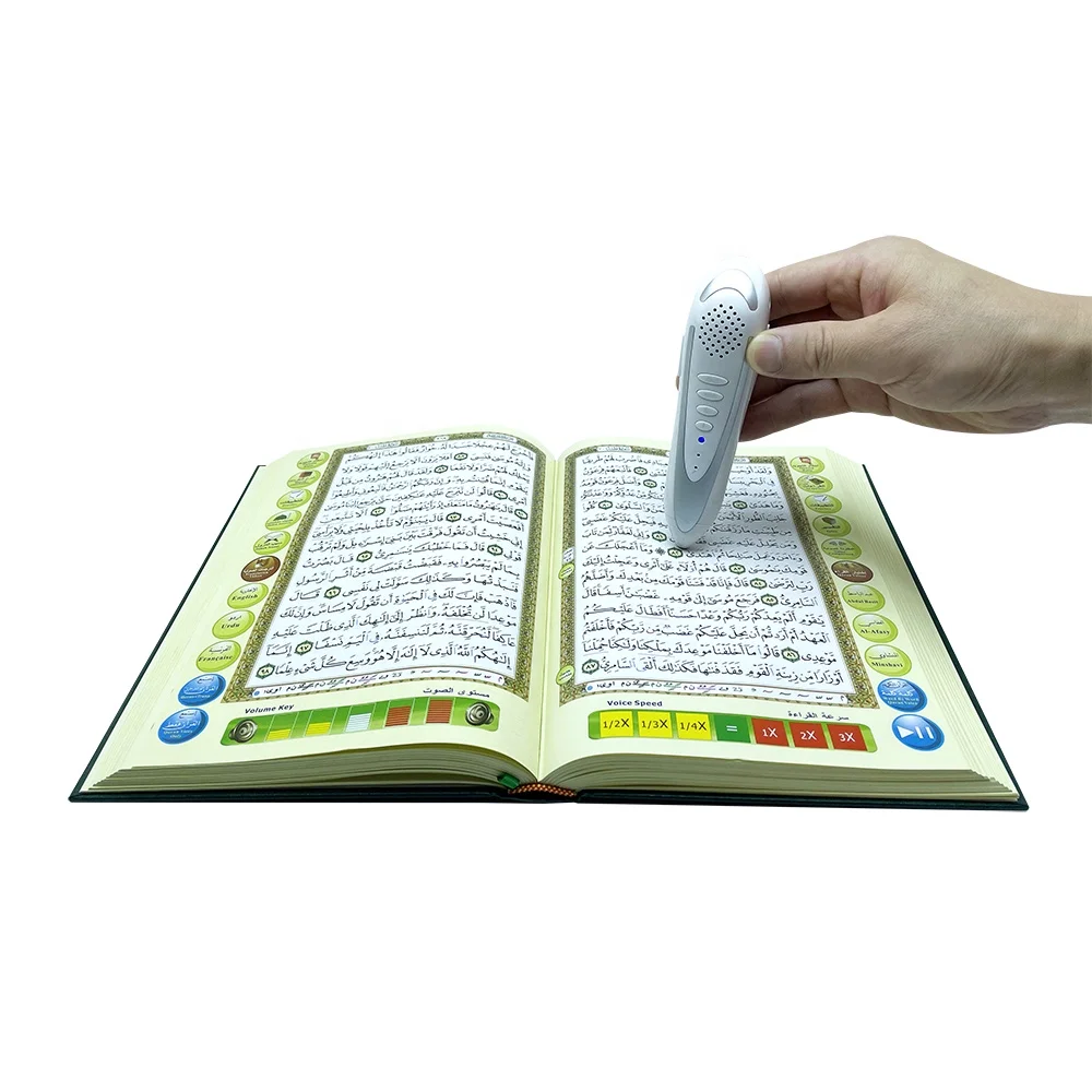 Chinese Factory Koran Talking Pen with Multi-function Quran Speaker Learning Digital Holy Quran Pen Reader M10 for Kurdish Coran