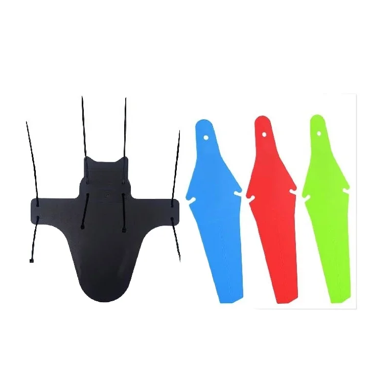 Custom Logo Plastic Colorful MTB Zefal Rear Guard Bicycle Mudguard Cycling Spatbord Fiets Bike Mud Flaps Mountain Bike Mudguard