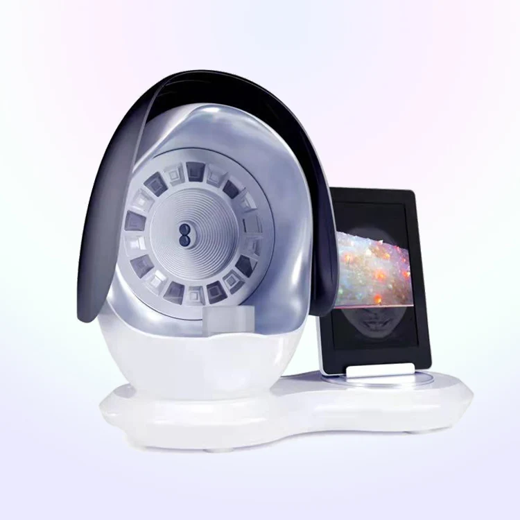 Smart Skin Detection System Portable 3D Facial Detector Magic Mirror Skin Tester Face Scanner Skin Analyzer