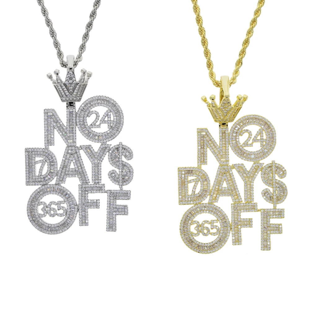 No Days selling Off Iced Out Name Necklace