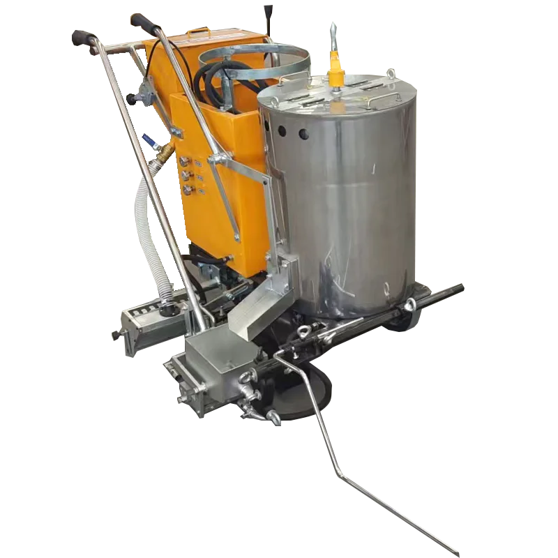 Thermoplastic road marking machine, 5.5 HP hot melt