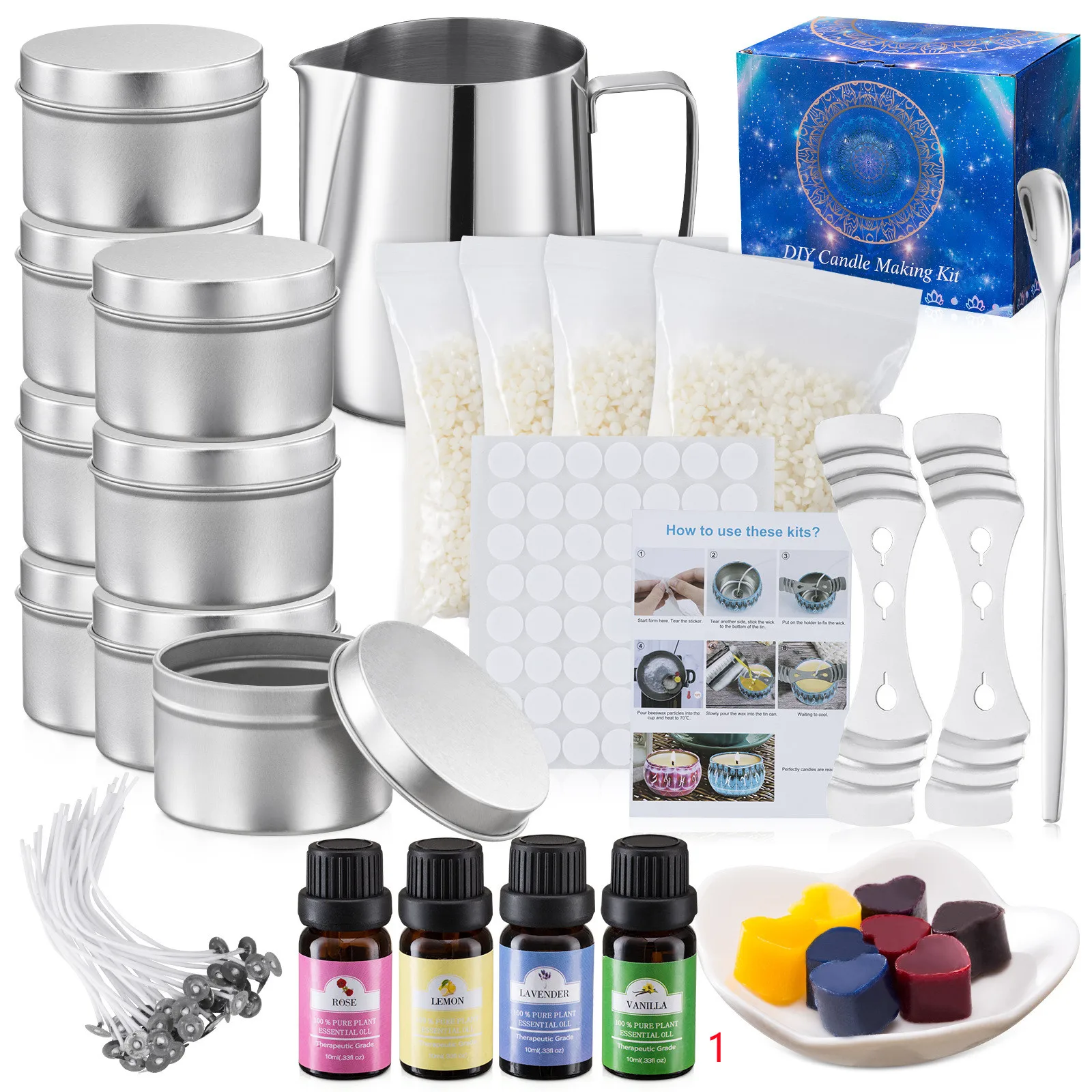 Wholesale Soy Wax Candle Making Kit For Making Soy Candle Diy Candle