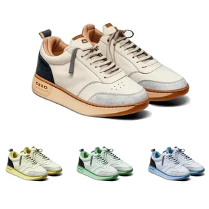 Men's High Quality Waterproof Arch Support Running Sneakers Genuine Leather Lining Mesh Breathable Spring Winter Shoes Style