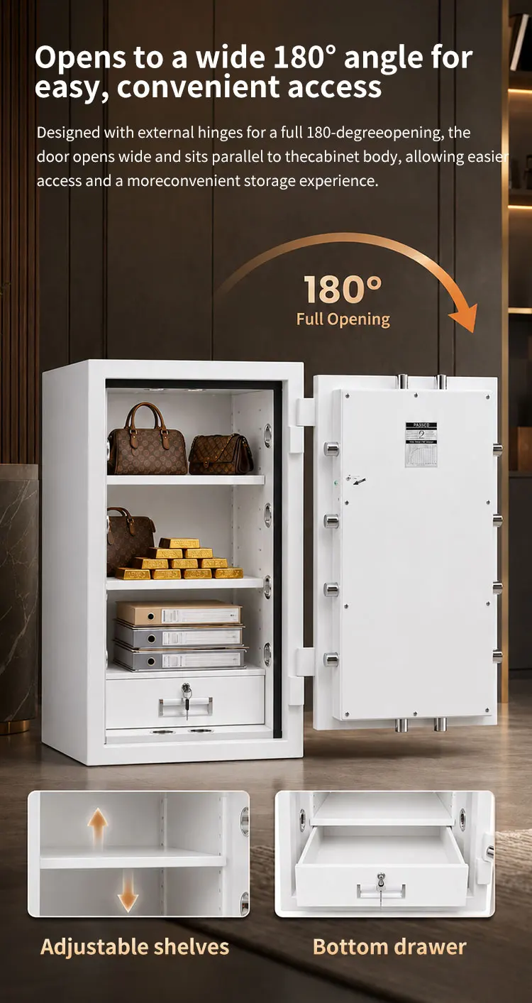 aj 900 ceqsafe heavy duty fireproof safe box ce electronic digital lock large capacity thick anti theft house hold safes-14
