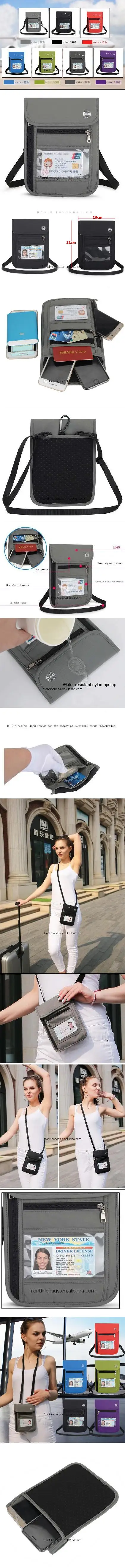 neck pouch travel