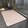 Alfombra de baño de tierra de diatomeas de nueva generación - cabeza de gato marrón