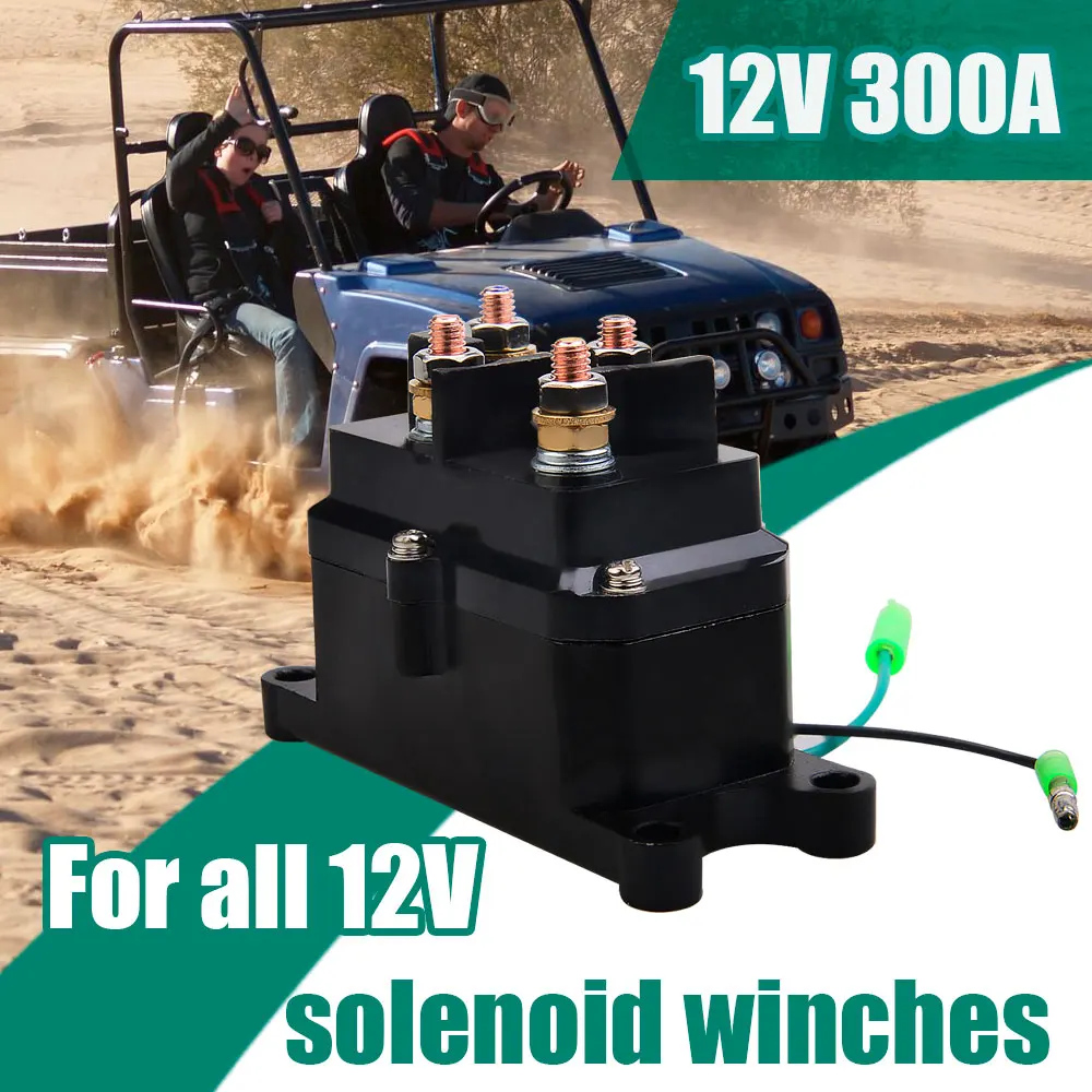Solénoïde Trombetta 12V 200A 3 Bornes - Relais Robuste Pour Treuil Et Applications Marines - Neuf Sous Emballage
