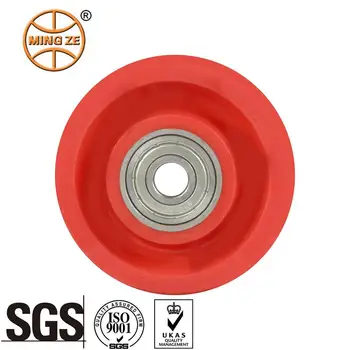 Importer Wanted 8x3 Inch Heavy Load Steel Core Solid PU Wheels Industrial Polyurethane Commercial Wheels for Material Handling