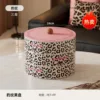 Round fruit platter (leopard print) - three tiers