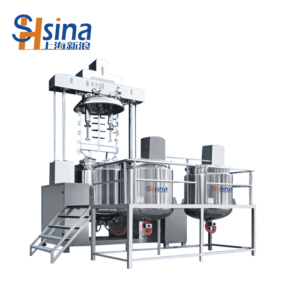 Дешевый вакуумный смешанный бак для мороженого/гомогенизатор сироп, вакуумный смеситель с баком для масла и воды на 500 л с ce