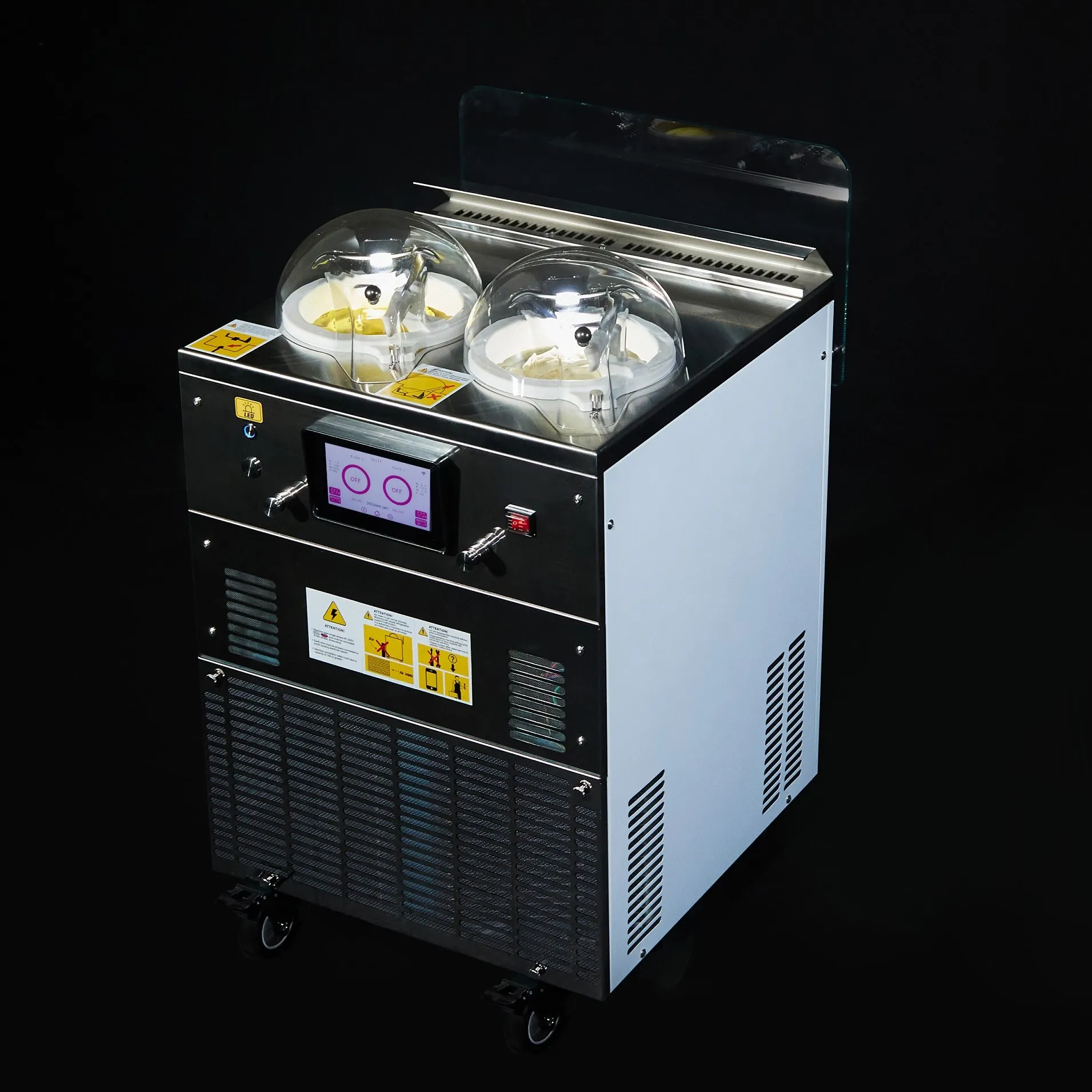 Miles Ice Cream Machine EC2 Ice Cream Churning Machine Top Quality Automatic Real Fruit Ice Cream Machine CE Gelato Maker