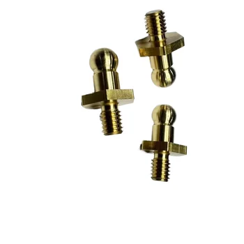 Brass Hexagon 10.0 Screw M5 Thread Metric System Zinc Plated Finish 40mm for Plastic Stainless Steel Steel Aluminium Titanium
