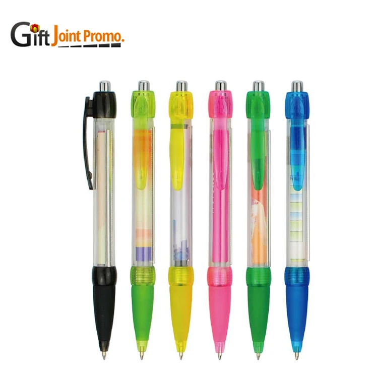 Wholesale Promotional Cheap Paper Banner Ball Pen LOGO Printed Advertising Giveaway Gifts Flag Planner Ballpoint Pens