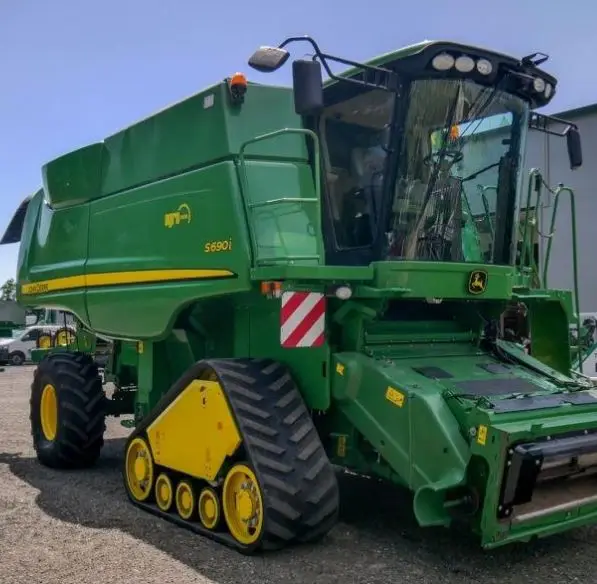 二手约翰迪尔联合收割机带轨道 - buy john deere combine harvester