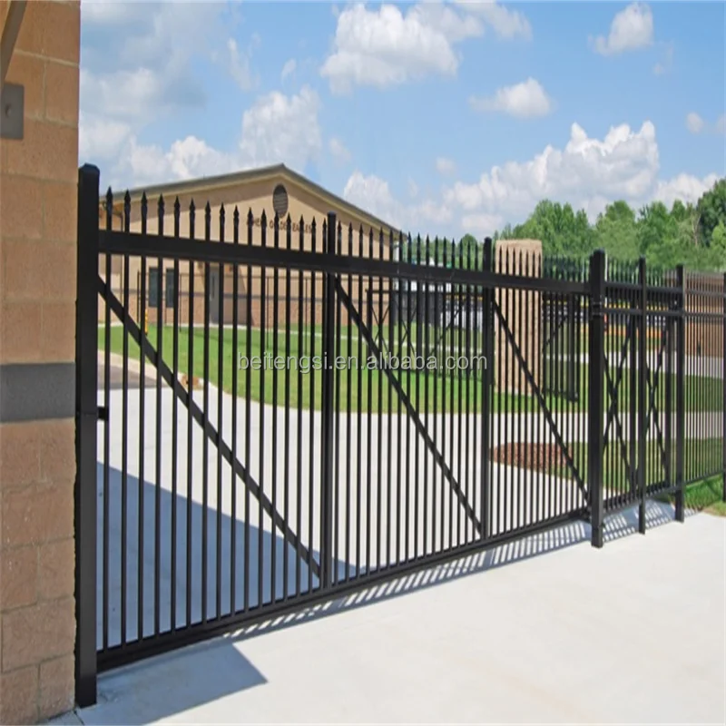 Modern Metal Aluminium Driveway Main Front Gates Design House Automatic