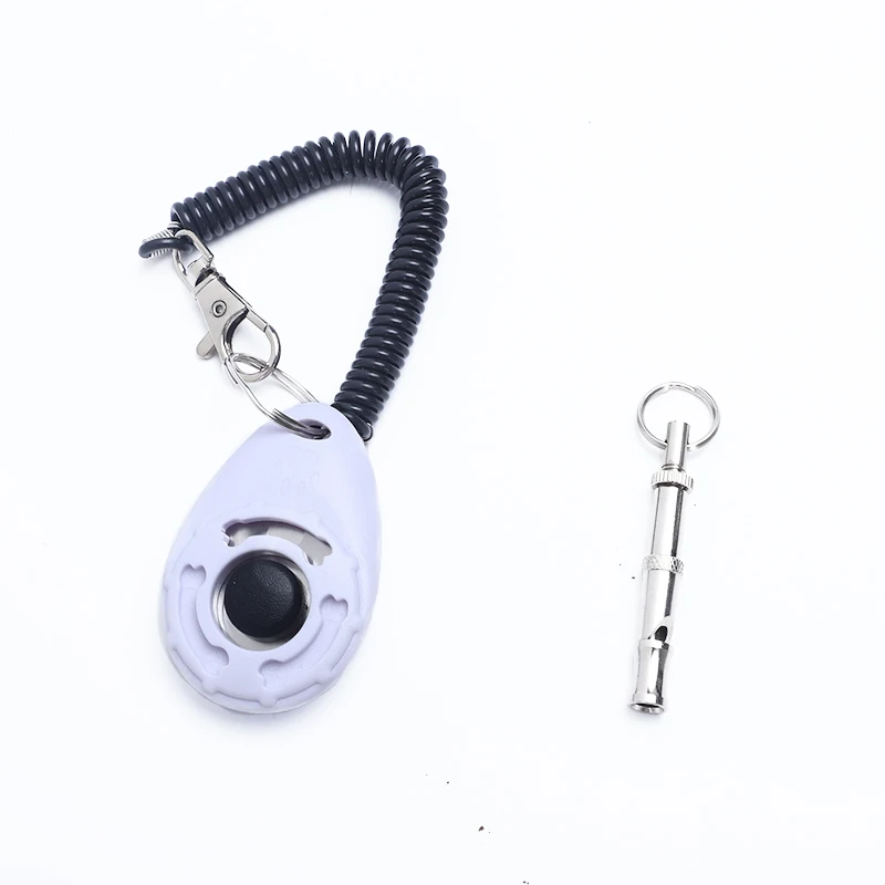 Свисток для дрессировки собак из нержавеющей стали, сигнальный звонок для дрессировки собак, набор для дрессировки собак